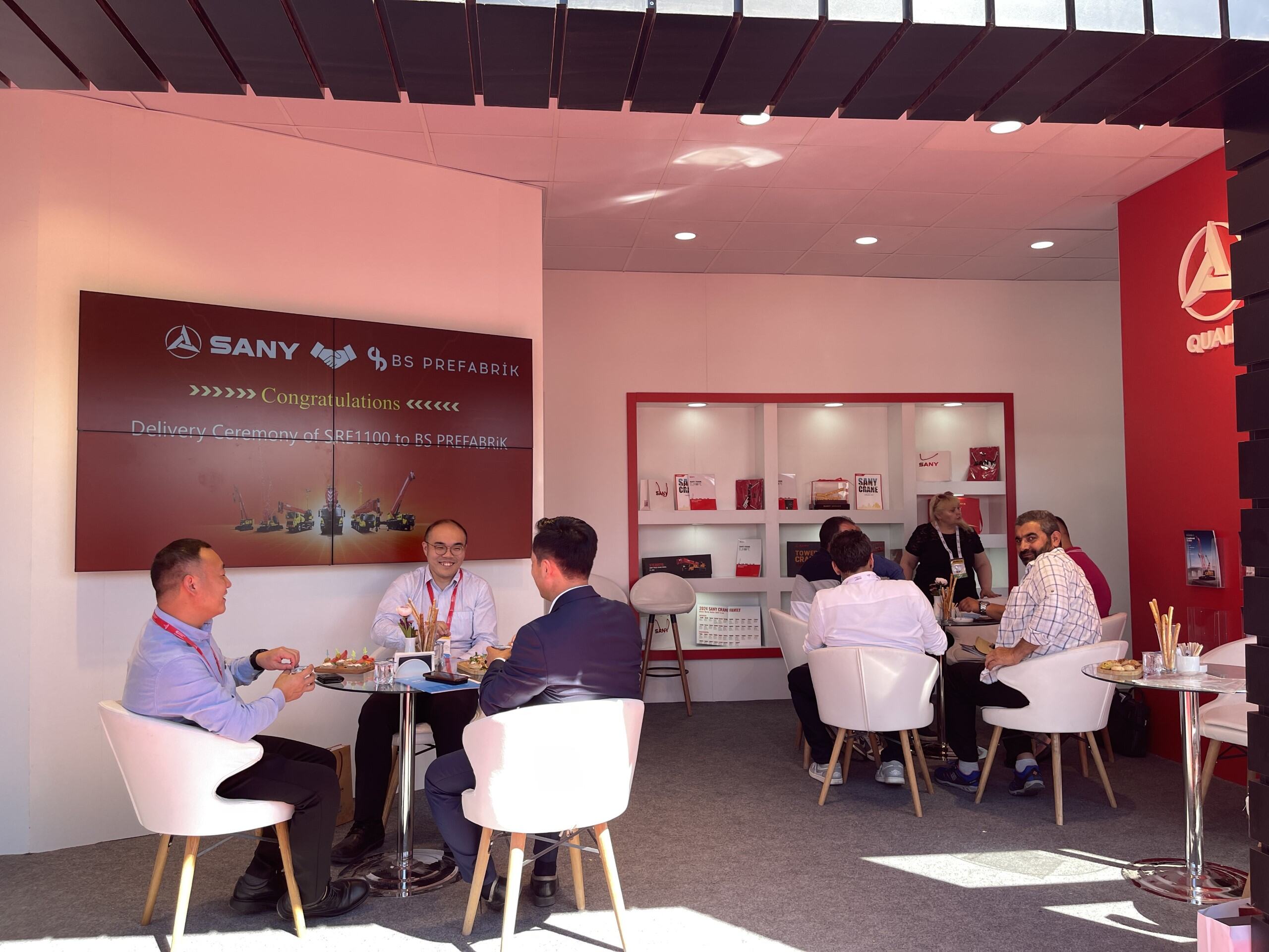 As SANY Turkey, we participated in KOMATEK 2024 held at the Istanbul Expo Center with our latest models.